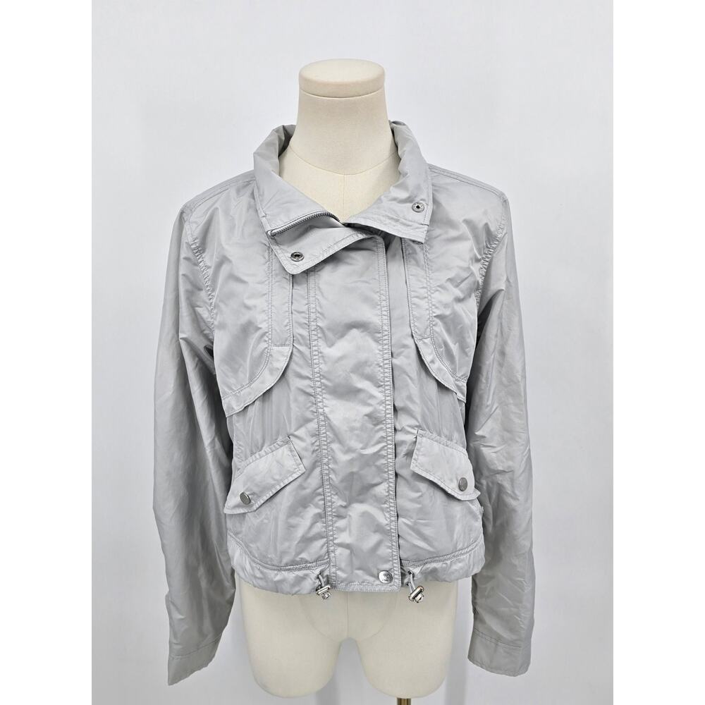 Athleta Journey Jacket – Silver Grey – Size M
